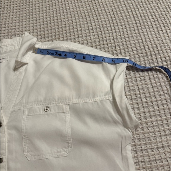 Westbound Casual White Button Down Shirt - Picture 7 of 7